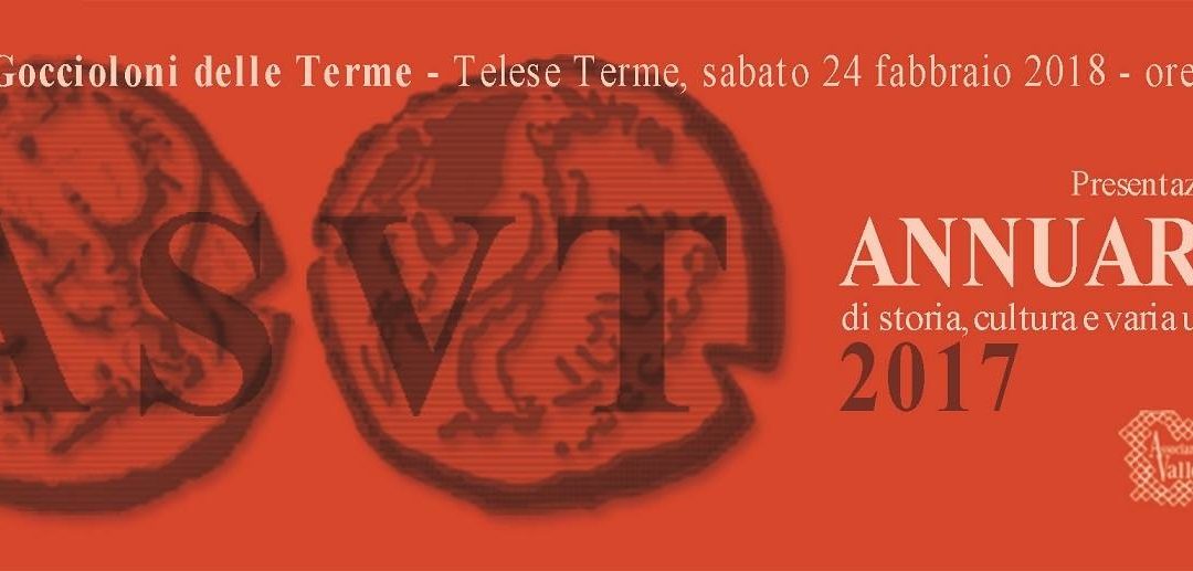 Presentazione Annuario di storia cultura e varia umanità – 2017