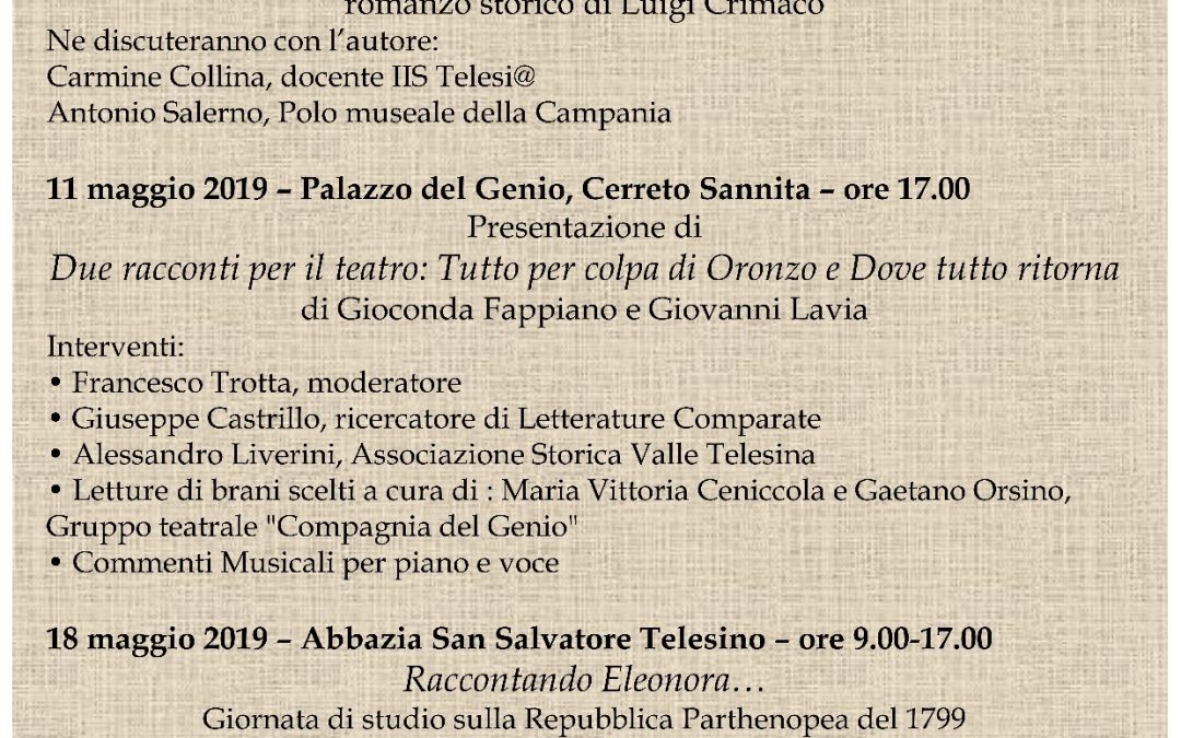 Maggio dei libri 2019