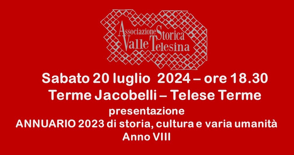 Presentazione Annuario 2023