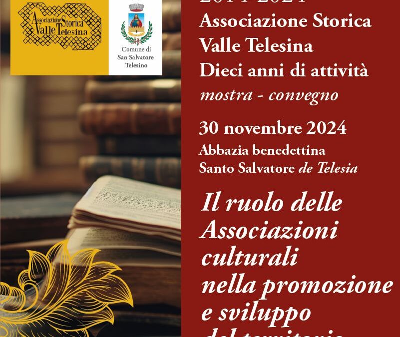 Decennale dell’Associazione Mostra -Convegno